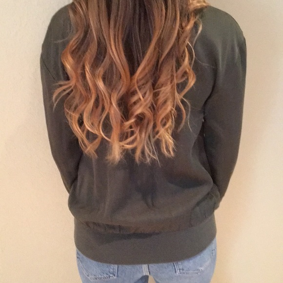 NWT Kate Spade Saturday • woven sweatshirt - Picture 3 of 5